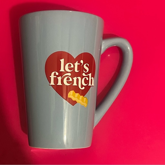 unbranded Other - Valentine's Day Mug Cup French Fry “Let’s French"
